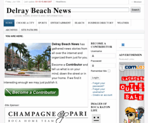 delraybeachnews.com: West Boca Raton, Florida
Boca Raton News - Local News and classifieds for Boca Raton and Palm Beach County