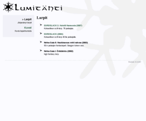 lumitahti.net: Lumitähti.net - Larpit
