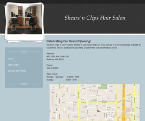 shearsnclips.com: Shears'n Clips Hair Salon - Home
Shears'n Clips