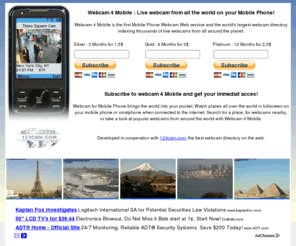 webcam-mobile.com: Webcam Mobile : webcam  phone : cellphone webcam : webcam 4 mobile
webcam mobile phone