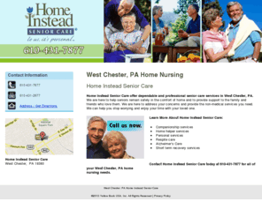 chestercountyhomehealthcare.com: West Chester, PA Home Instead Senior Care
Home Instead Senior Care provides dependable and professional senior care services to West Chester, PA. Call 610-431-7877 for all your home nursing needs.