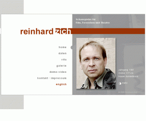 reinhard-zich.de: Schauspieler für Film und Fernsehen: Reinhard Zich
Schauspieler für Film und Fernsehen: Reinhard Zich.