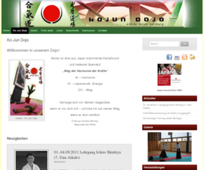 aikido-salzburg.com: Aikido Union Salzburg Ko Jun Dojo
Japanischen Kampfkünste der Samurai - Aikido und Iaido - in Salzburg lernen, im Verein "Aikido Union Salzburg - Kojun Dojo".