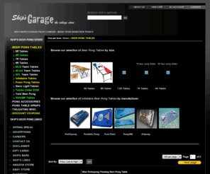 buypongtables.com: Beer Pong Table Store, 8ft Beer Pong Tables, 6ft Tables
Skips Beer Pong has the largest online database of portable beer pong tables at the lowest prices. Save money today!