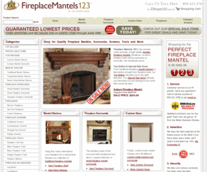 fireplace-mantel-guide.com: Fireplace Mantel: Wood Mantels & Surrounds - Fireplace Mantels 123
Fireplace Mantels 123: Quality Fireplace Mantel Shelves, Fireplace Surrounds and Fireplace Screens at the Lowest Prices. Free Shipping & No Sales Tax on a huge selection of Stone and Wood Fireplace Mantels, Wrought Iron Fireplace Screens, Electric Fireplaces and More!