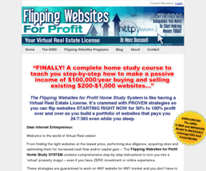 flippingwebsites4profit.com: Flipping Websites | Make A Passive Income with Virtual Real Estate
Learn how to flip websites for profit and create a passive income stream