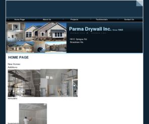 parmadrywall.com: Home Page
Home Page