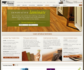 shawlaminateflooring.net: Shaw Laminate Flooring Offers the Highest Durability In Many Styles -ShawFloors.com
Shaw's Laminate flooring is perfect for busy lifestyles. Beautiful, durable, easy installation, and low maintenance.