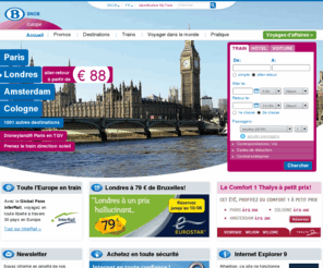 sncbeurope.com: SNCB Europe: Thalys, Eurostar, TGV, ICE, trains internationaux - billets, horaires, infos
Tout sur vos voyages avec Thalys, Eurostar, TGV, ICE et autres trains internationaux en Europe et au delà! Info et réservation en ligne.