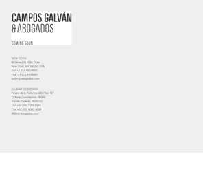 cg-abogados.com: CAMPOS GALVÁN & ABOGADOS
Campos Galvan & Abogados