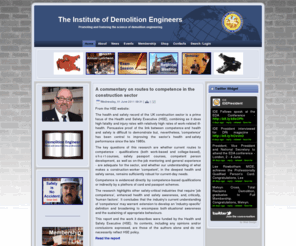 ide.org.uk: Institute of Demolition Engineers
Joomla! - the dynamic portal engine and content management system