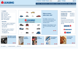 s-leasing.co.rs: SLeasing Srbija -  finansijski lizing automobila, masina i opreme
S-Leasing d.o.o. Beograd - Preduzeće za finansijski lizing, osnovano je 2003. godine i predstavlja jednu od prvih lizing kuca u Srbiji.
