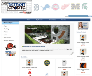 shopdetroitsports.com: Shop Detroit Sports | Tigers, Red Wings Pistons, Lions, MSU Spartans, Michigan Wolverines - Your One-Stop Detroit Fan Shop!
Specializing in top-quality memorabilia and gifts for the Detroit Sports Fan. Avoid the noise of other teams and pick only from the best Detroit sports products. Thousands to choose from. Fast, easy, and secure checkout!