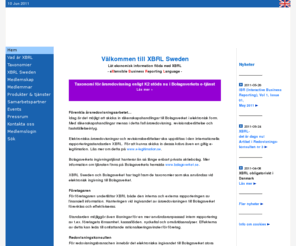xbrl.se: Välkommen till XBRL Sweden
Välkommen till XBRL Sweden