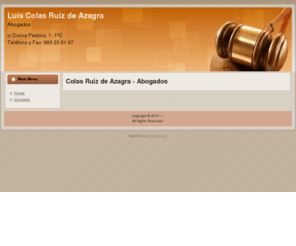colas-ruizdeazagra-abogados.com: Colas Ruiz de Azagra - Abogados
Colas Ruiz de Azagra - Abogados
