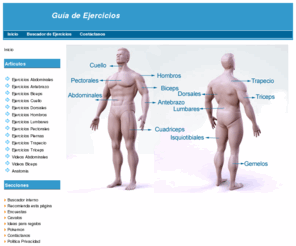 ejercicios.org: Ejercicios fisicos:: Por grupos musculares
