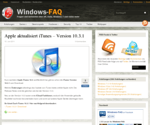 mactechblog.de: Neueste Informationen über die Microsoft Windows Betriebssysteme (FAQ) » Windows FAQ
Update für den Junk-E-Mail-Filter vom Outlook 2007 (KB2522999) , Microsoft Hyper-V Server 2008 R2 SP1 erschienen, April 2011 Definitionsupdate für