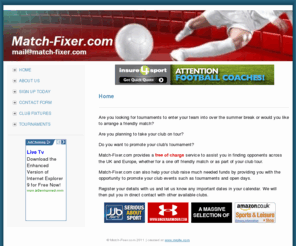 match-fixer.com: Match-Fixer.com 2011 - HOME
Match-Fixer.com 2011 - HOME                          