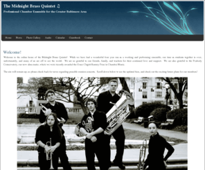 midnightbrass.com: The Midnight Brass Quintet ♫ - Home
Welcome to the homepage of the Midnight Brass Quintet!