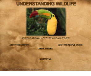 understandingwildlife.org: Understanding Wildlife  Home
This Page has been generated by VCOM Technology...