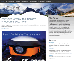 westlat.com: Western Latitudes - Precision GPS
Established in 2002, the core business of Western Latitudes is providing solutions to any industry requiring precise measurement ... and many that traditionally do not!  Our solutions revolve around precision GPS, surveying and construction, mobile mapping and machine automation.