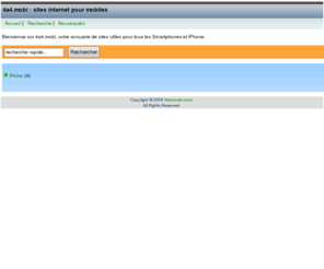 4a4.mobi: Site mobile 4a4.mobi
