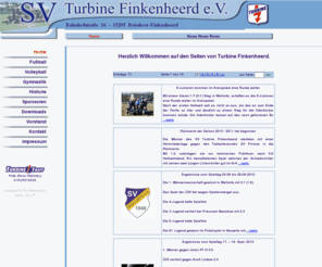 turbine-finkenheerd.de: Turbine Finkenheerd
Turbine Finkenheerd prsentiert sich mit verschiedenen Sportaktivitten.