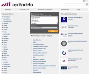 aprendalo.com.mx: Cursos y Formación contínua  - Aprendalo.com.mx
En Apréndelo.com encontrarás todos los cursos y la formación que estás buscando. Desde información de universidades mexicanas.