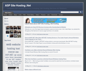aspsitehosting.com: ASP Site Hosting .Net - Complete ASP Hosting services, including .Net Hosting Services for Windows
We are the best ASP Hosting Service out there, with great .NET hosting services and even Windows Hosting Services