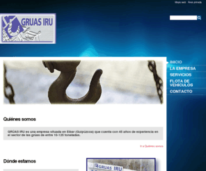 gruasiru.com: inicio - GRAS IRU
