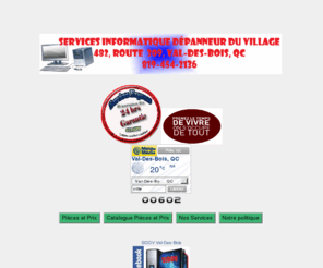 siddv.com: SIDDV Dépanneur du Village 819-454-2136
Services Informatique