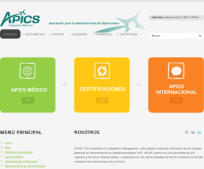 apics.org.mx: APICS - Capítulo México
Apics Capítulo México A.C.