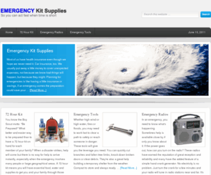emergencykitsupplies.com: Emergency Kit Supplies | 72 Hour Kits | Survival Gear | Emergency Radios
Emergency kits and emergency kit supplies including the all important 72 hour kit to keep you safe until help arrives.