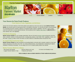 marltonfarmersmarket.com: Fresh Seafood, Fruits, and Vegetables from Our Grocery Store | Marlton, NJ
Call our grocery store in Marlton, New Jersey, at (856) 874-8176 for fresh seafood, fruits, and vegetables.