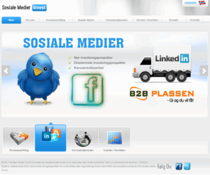 sosialemedierinvest.no: Sosiale medier, sosiale medier Advertising konsulenter, Sosiale medier investere plan.
Vår kjernevirksomhet er å skape vellykket og kommersielle web-plattform som gjør det mulig samspill mellom aktive brukere, Sosiale medier, sosiale medier investere, Sosiale medier Advertising konsulenter.