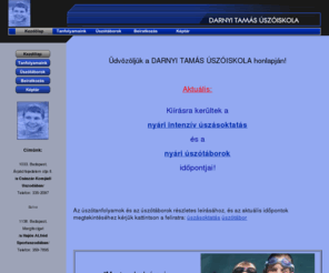 uszoiskola.hu: Darnyi Tamás úszóiskola - úszásoktatás, úszótábor, úszóiskola
úszásoktatás, úszóiskola, úszótábor - Darnyi Tamás úszóiskola honlapja