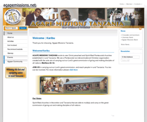 agapemissions.net: Agape Missions Tanzania | Agape Mission Tanzania
Agape Mission Tanzania