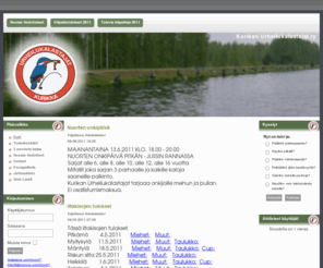 kurikanurheilukalastajat.net: Kurikan Urheilukalastajat ry
Joomla! - dynaaminen portaali- ja julkaisujärjestelmä