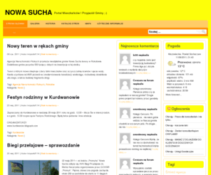 nowasucha.info: Nowa Sucha | Portal mieszkańców i przyjaciół gminy ;-)
Nowa Sucha - Portal przyjaciół i mieszkańców gminy ;-)