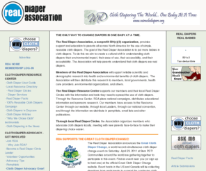 realdiaperassociation.com: The only way to change diapers is one baby at a time. Real Diaper Association.
The goal of the Real Diaper Association is to put more U.S. babies in cloth diapers.