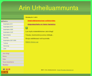 ariahlgren.com: Arin urheiluammunta
Putteri - Uusi Sivusto