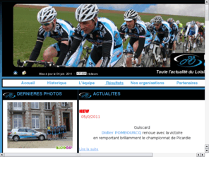 loisirs-cyclisme-crevecoeur.com: Loisirs Cyclisme Crévecoeur
Club de Loisirs Cyclisme de Crévecoeur le Grand