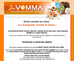 minumankesihatan.com: Jus Vemma - the most powerful antioxidant juice in the world!
Jus Vemma - the most powerful antioxidant juice in the world!