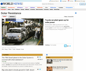 solarresistance.com: Solar Resistance - Worldnews Network
World News on Heat, Energy, Power from WN Network