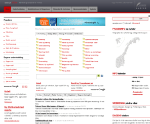 apasje.com: Startside og startportal for Tromsø - apasje.COM
Brukervennlig og allsidig startportal med nyheter, mp3, mobil, reiser, html-hjelp, spill og gratis hjemmesidekatalog, mm.