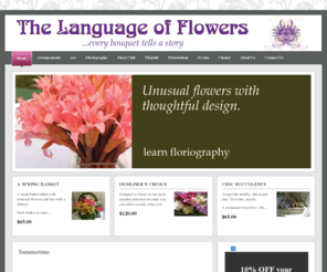 languageflowers.com: The Language of Flowers | Welcome
Welcome to The Language of Flowers!
We are a family owned business with a charming little shop in Santa Monica, California. We try to use organic, loca...