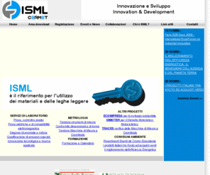 leghe-leggere.com: HOME PAGE - PROGETTO ISML
