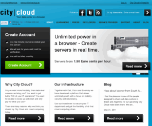 mycitycloud.com: Cloud Computing - City Cloud
Your data center in a browser