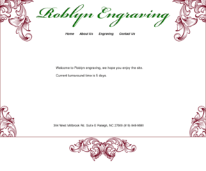 roblyn-engraving.com: Roblyn Engraving
Roblyn Engraving offers ornamental hand engraving and machine engraving services.
