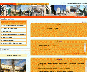 dalzon.com: Institut Emmanuel d'Alzon : L'institut
